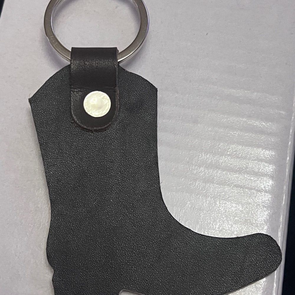 Cowhide Boot Keychain - Picture 3 of 3